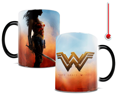 Wonder Woman (Power Grace Wisdom) Morphing Mugs®  Heat-Sensitive Mug MMUG576